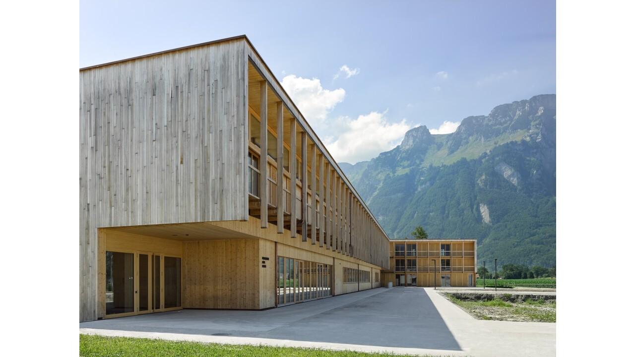 Landwirtschaftliches Zentrum in Salez Bild: Seraina Wirz